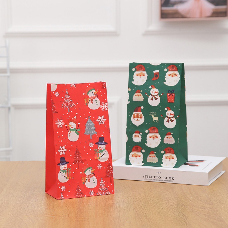 Cute leather cartoon Christmas bag