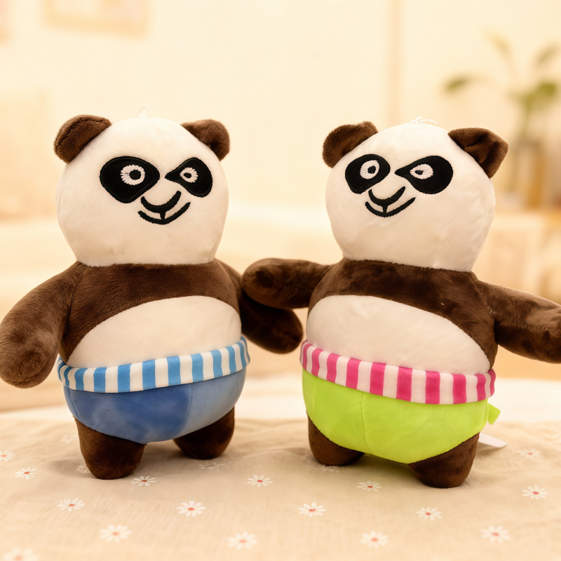 Nuevo Kung Fu Panda de 7 pulgadas muñecas de agarración muñecas A Po Panda juguetes de peluche muñecas de comercio exterior transfronterizas al por mayor