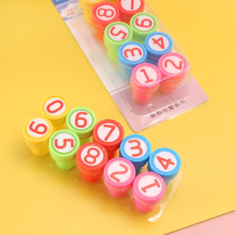 10 упакованных детских мультяшных тюленей пластиковые игрушки мини-тюленей математические пособия по сложению и вычитанию оптом