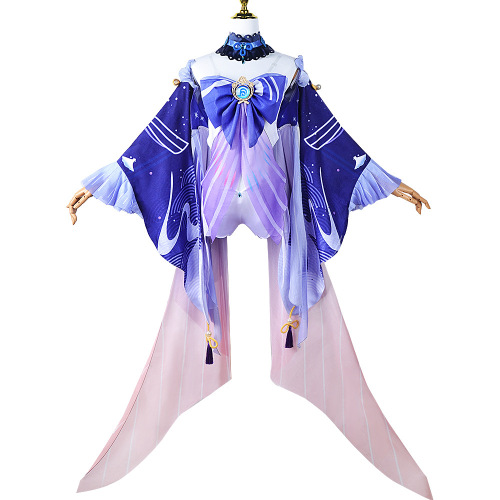 Fog City Genshin cos costume Haiji Island appeared God Miko Coral Palace Heart Sea cosplay anime two-dimensional costume