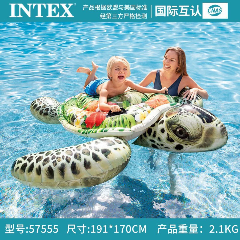 Надувной плавательный круг (INTEX) — лебедь/фламинго/единорог/павлин/и т.д., ПВХ, для взрослых и детей, варианты 105×82 см