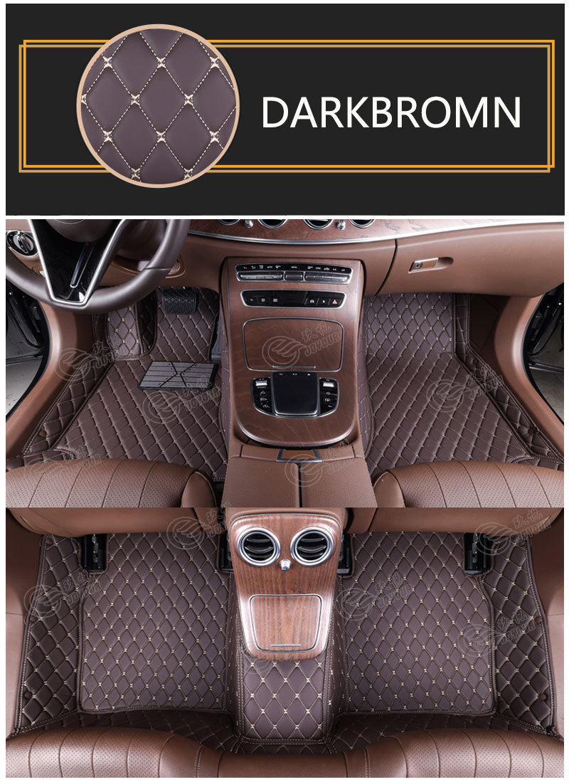 Cross-Border Full-Coverage Car Floor Mats, Left-Hand Drive Car Floor Mats, Factory Source for Custom Car-Specific Floor Mats
