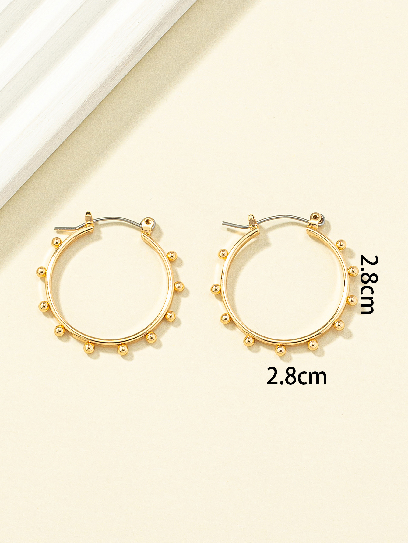 Fashion Geometric Alloy Plating Women's Earrings 1 Pair display picture 6