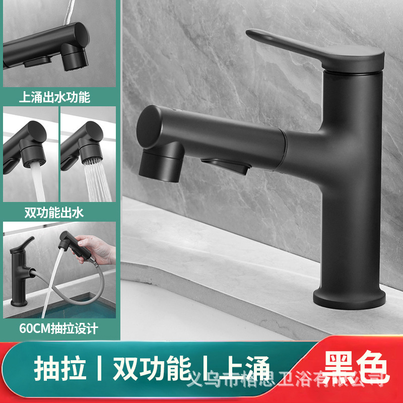 招财猫厨房水龙头冷热两用跨境家用卫生间浴室洗手盆面盆龙头批发|undefined