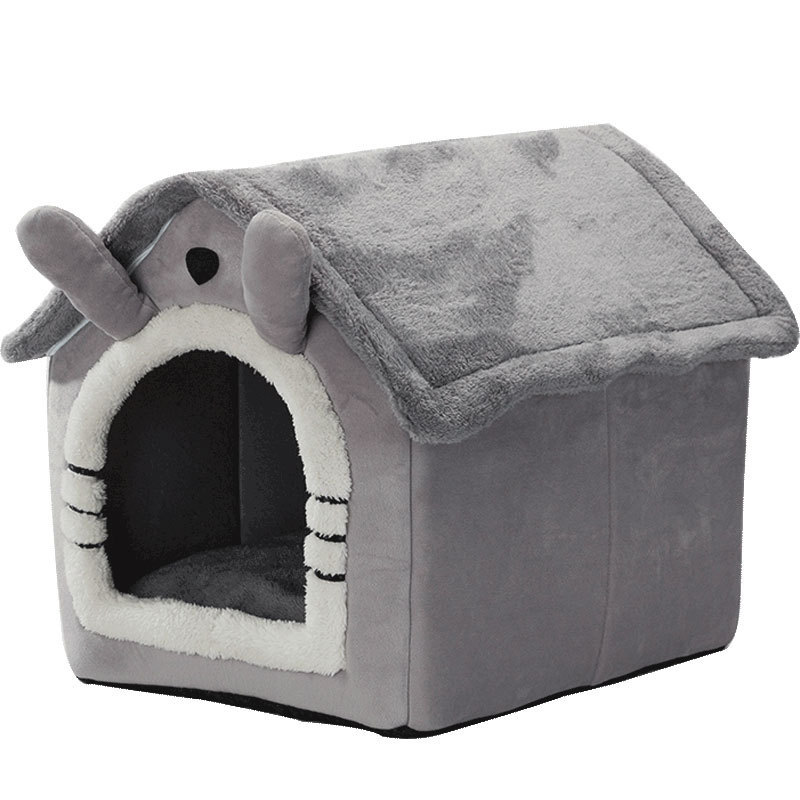 Perrera tipo de casa Four Seasons universal perro pequeño Teddy cubo extraíble y lavable Casa de perro gato cama nido primavera y otoño suministros para mascotas