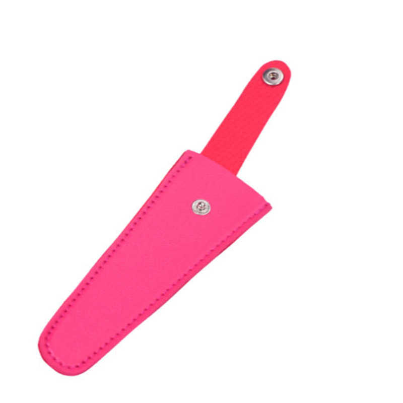 Fábrica al por mayor de tijeras de corte de pelo cubierta de tijeras de peluquería bolsa de almacenamiento tijeras de dientes planas tijeras de punta de cuero frange