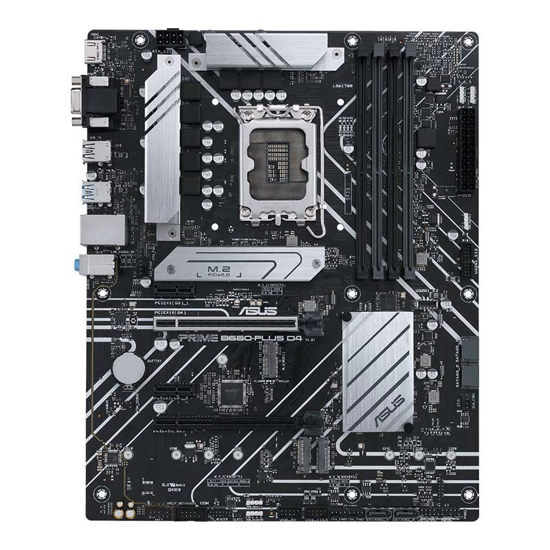 Материнская плата серии Master Prime B660-Plus D4 поддерживает DDR4 (B660/LGA 1700)