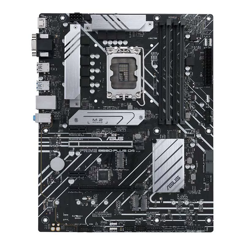 Материнская плата серии Master Prime B660-Plus D4 поддерживает DDR4 (B660/LGA 1700)