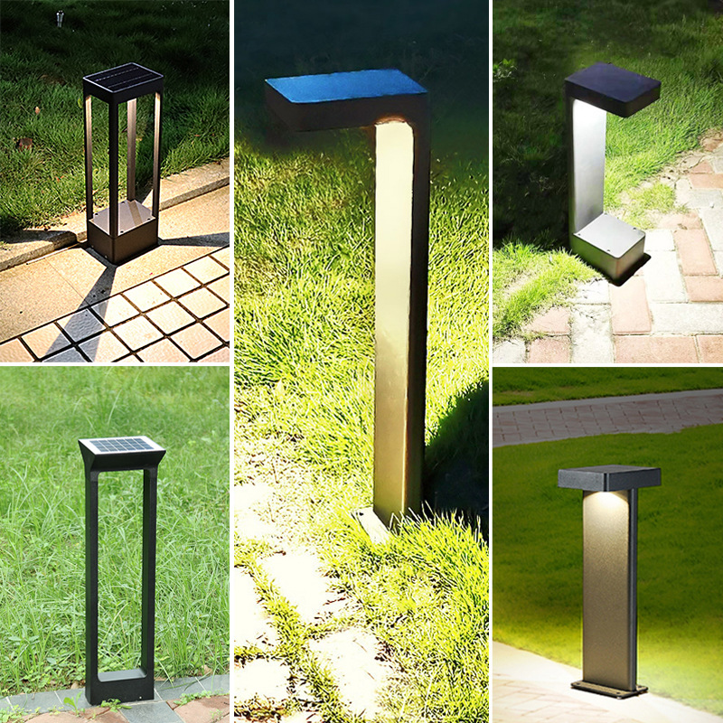 Fashionable LEDLawn Lamp Square Solar Garden Lamp Park Greenway Lawn Villa Community Landscape Lamp