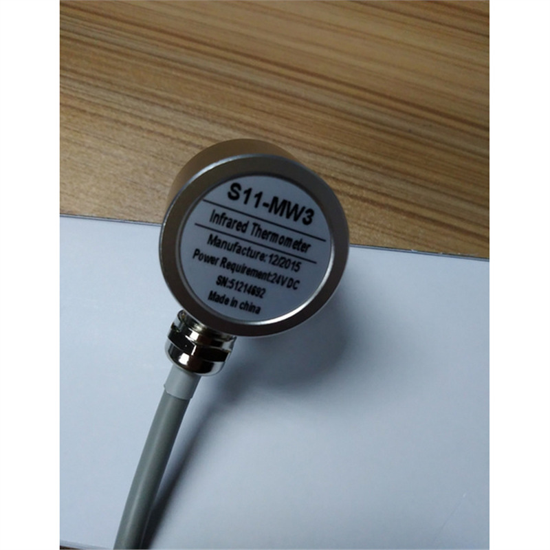 欧普士S11-MW3在线式红外测温仪 固定式红外变送器0~500℃