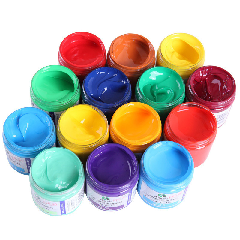 Malee conjunto de pinturas de propileno pintado