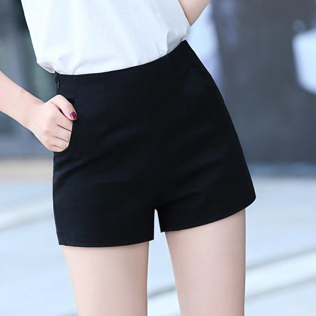 High Waist A- Line Wide Leg Shorts Women's Summer 2022 New ins Super Hot Outer Wear Loose Slimming Hot Pants Student Casual Pants