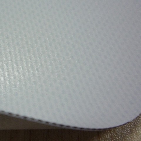 1000D白色PVC涂层夹网布  遮光不透光加黑胶帐篷布PVC防水面料
