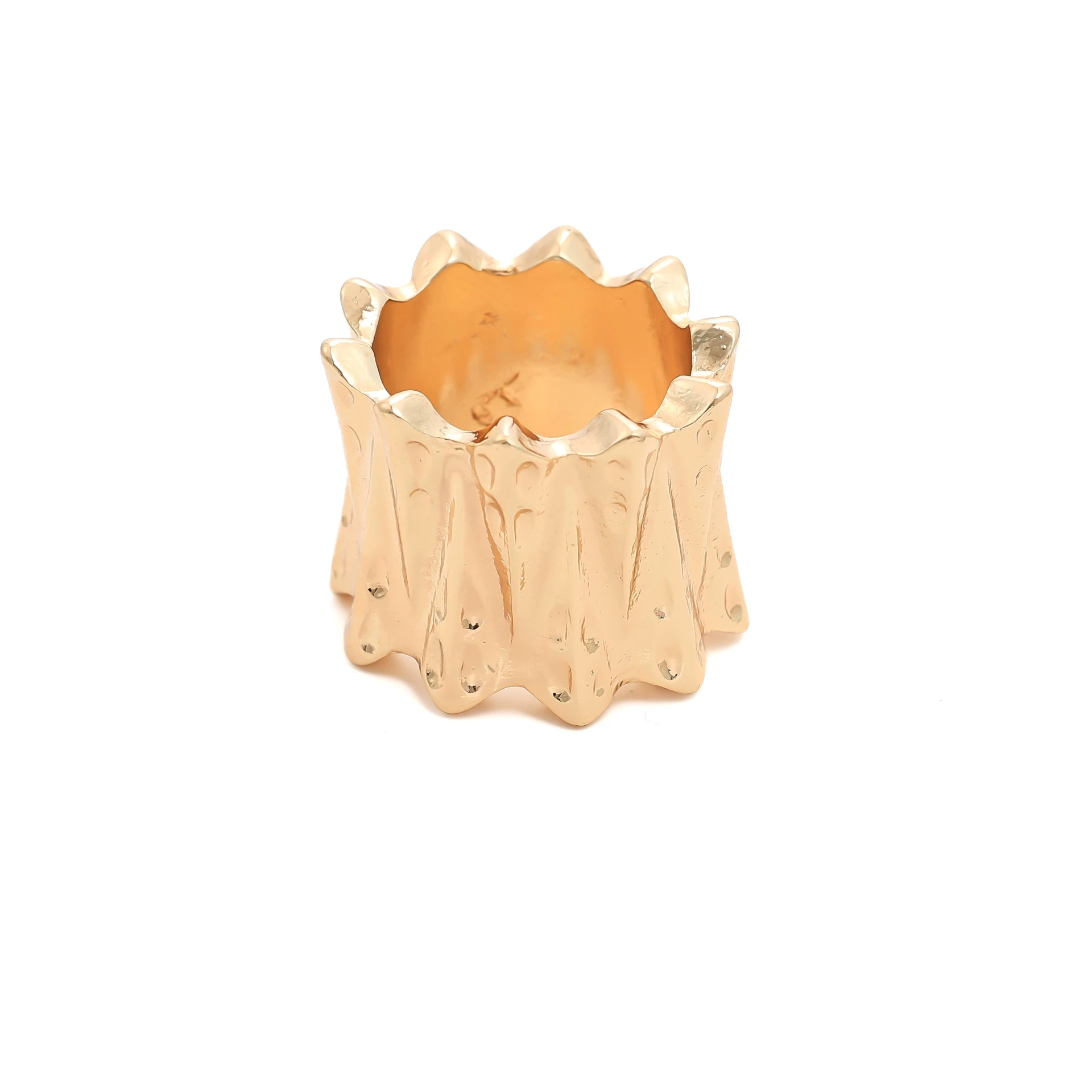 Anillo europeo y americano personalidad de moda hombre de moda mar marchito piedra podrida pareja mujer ins anillo de nicho anillo abierto simple