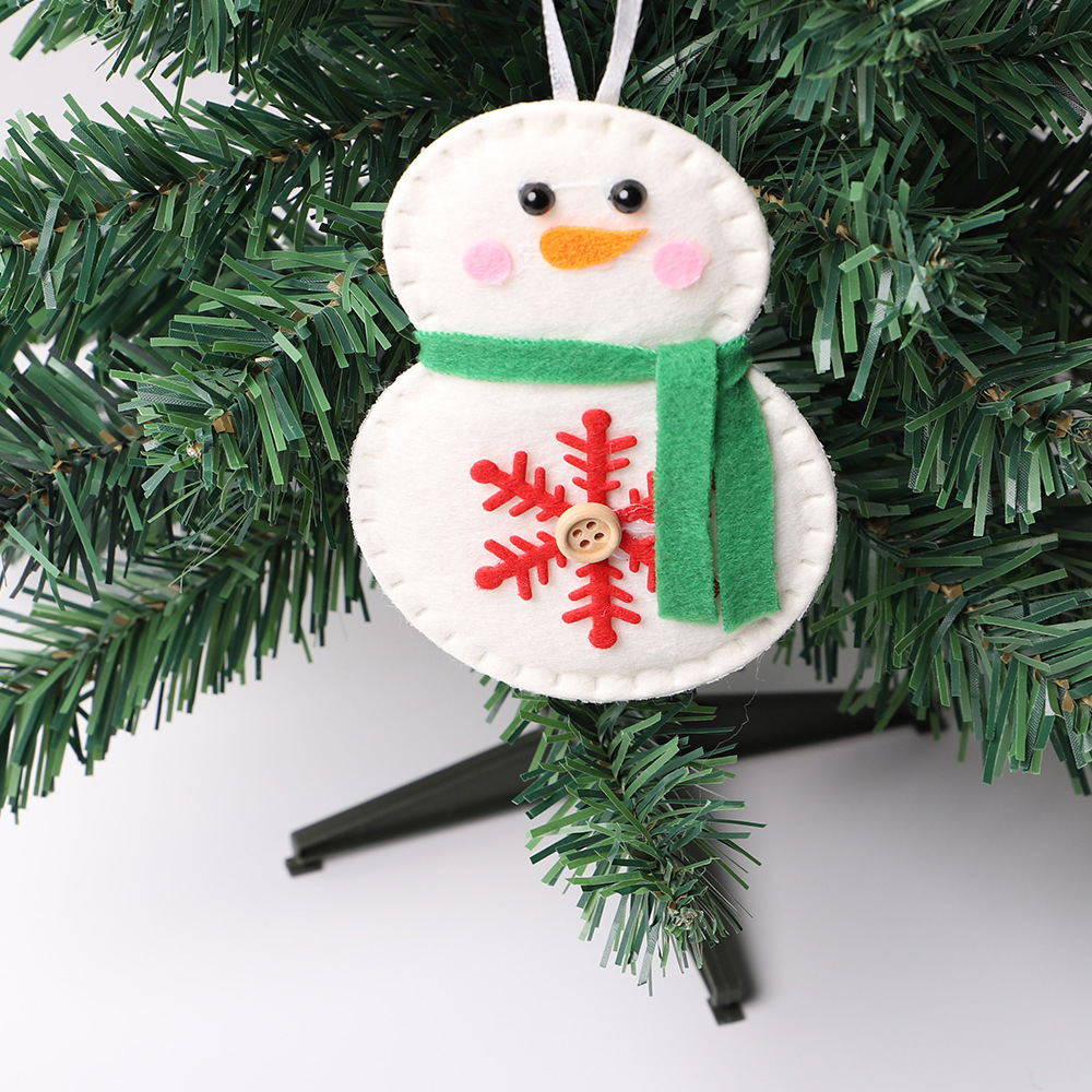 圣诞毛毡挂件图1 (2)