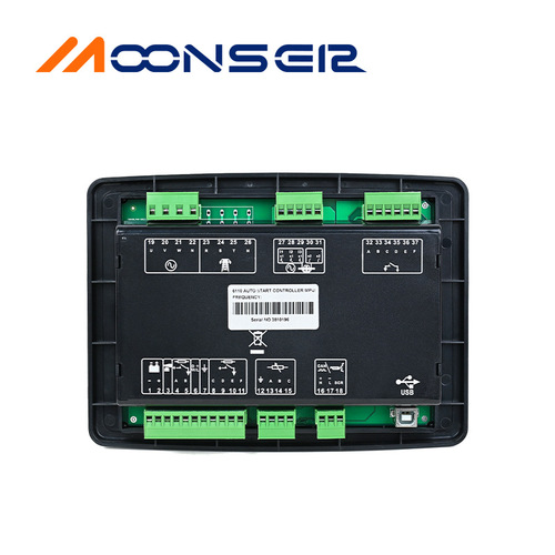 DSE6110 generator set automatic start control panel, DSE6120 diesel engine control screen liquid crystal display