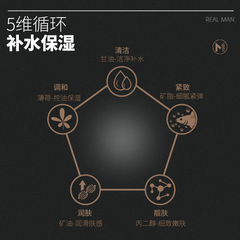 Tesschen Men's Refreshing Oil-Control Skin Care Set - Balancing Hydrating and Pore-Reducing Cosmetic Suite