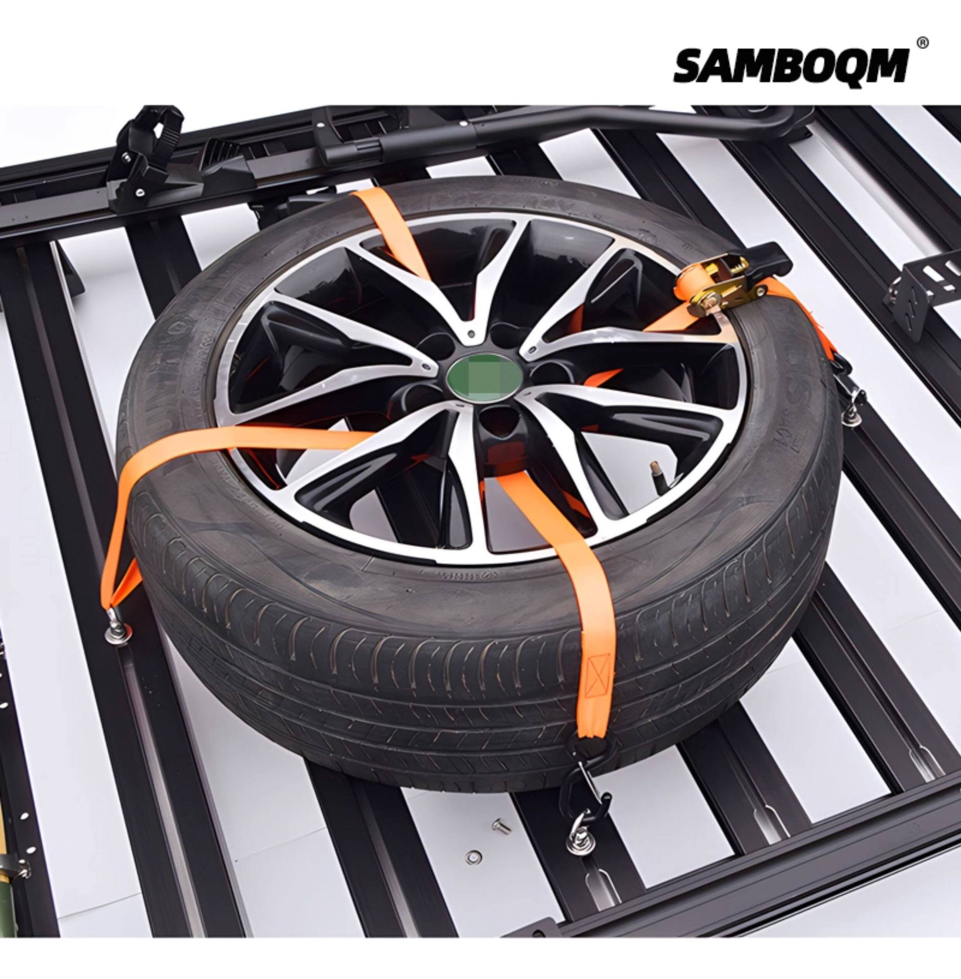 Samboqm Mountain Bike Bundler Strap-On Roof Platform Accessories