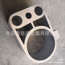 厂家直供T5T6工业铝型材深加工定制开模挤压门窗框架材料源头工厂