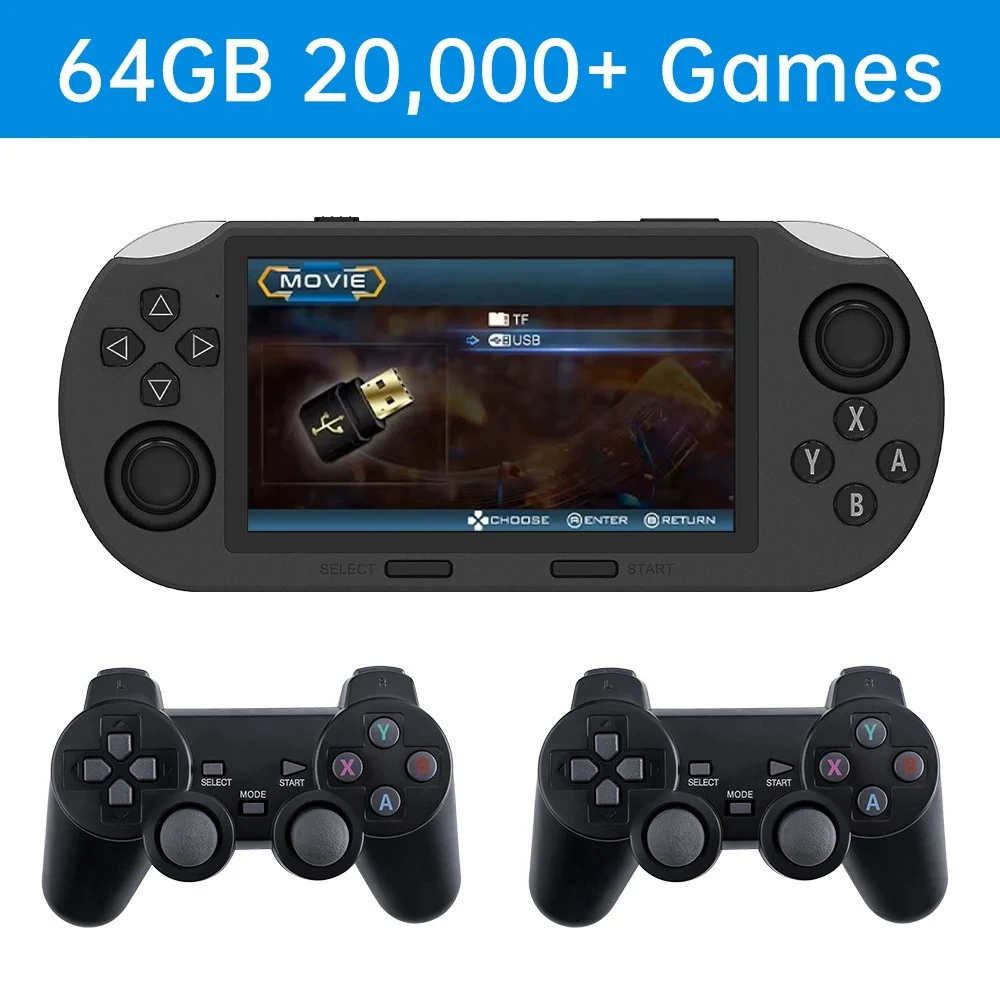 Игровая консоль, беспроводной контроллер, ностальгия