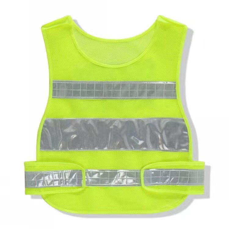 chaleco de seguridad reflectante mayorista de construcción chaleco reflectante de tráfico de carretera de servicio chaleco reflectante de higiene ambiental ropa de trabajo