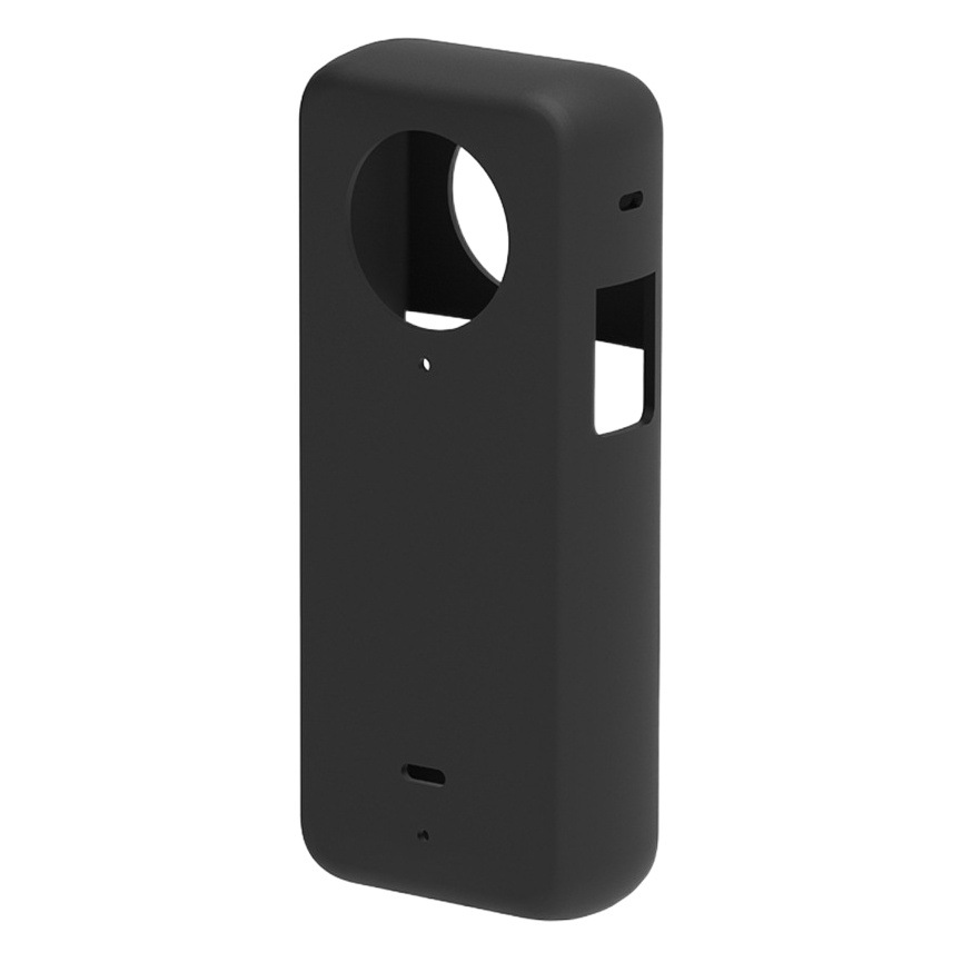 PULUZ Fat Cow para Insta360 X3 cubierta protectora de silicona Shadow Stone cámara panorámica cubierta protectora lente Accesorios