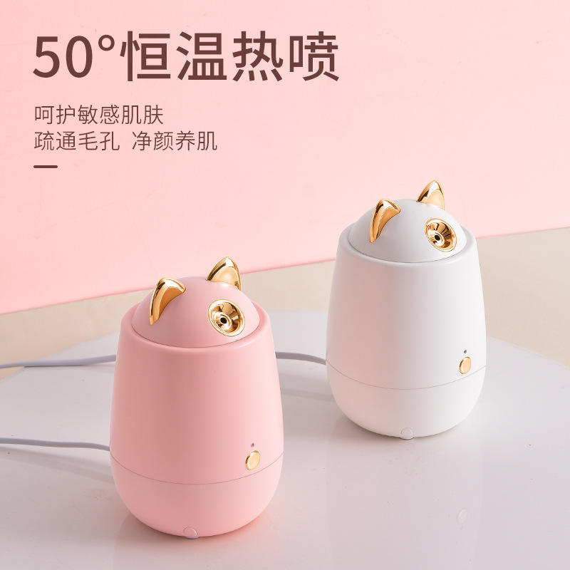 New facial steaming device hydrating device hot spray household beauty device nano aromatherapy facial mask hydrating moisturizing spray device wholesale