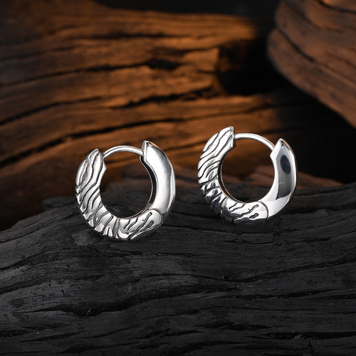 Zebra Pattern Round Ear Clips for Women - INSPopular Design with a Touch of Luxury and Trendiness