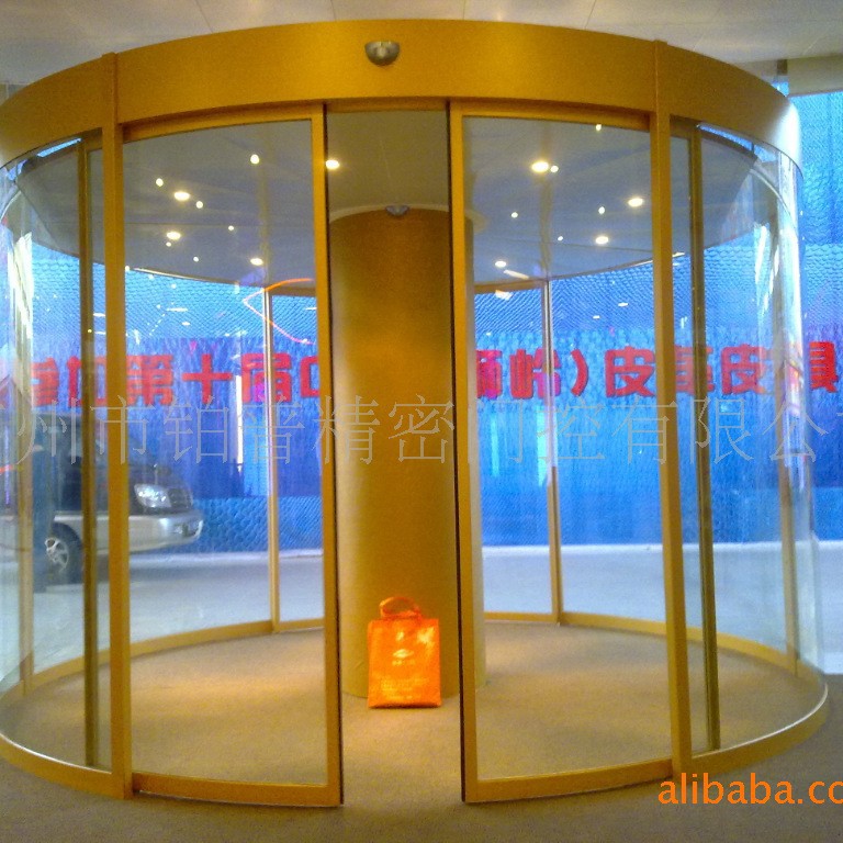 铂普自动弧形门 自动门 感应圆弧门 自动感应门 半弧形自动门