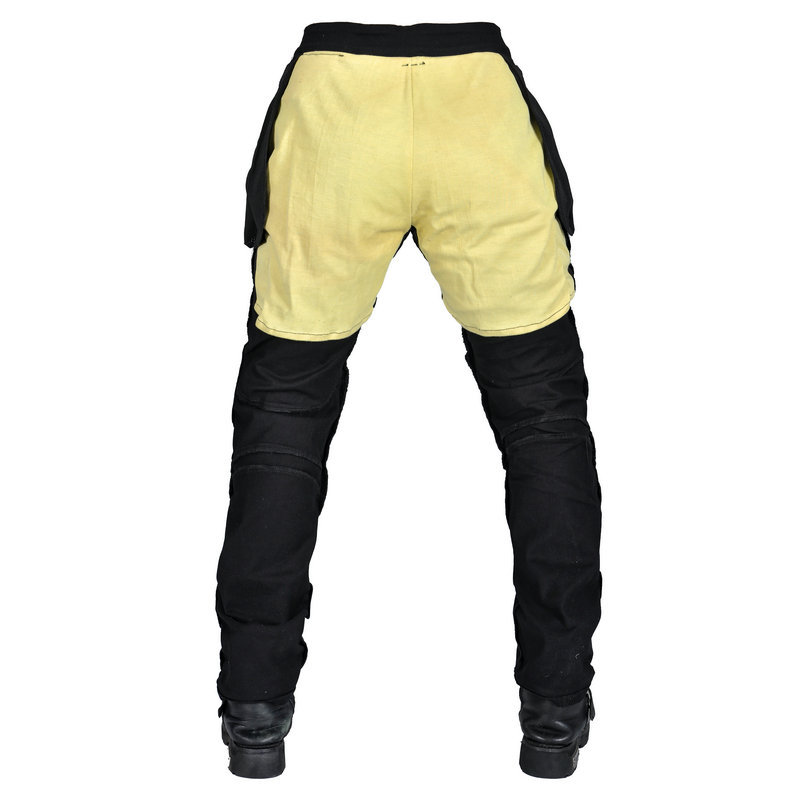 VOLERO motocicleta pantalones vaqueros cuatro cremallera resistente a la caída de la motocicleta pantalones de Kevlar resistente al desgarro equipo de protección de silicona