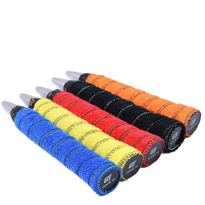Durable Cotton Hand Towel For Badminton Tennis Racket Grips - Absorbent Anti-Slip Straps Shock Absorption_voghion.com