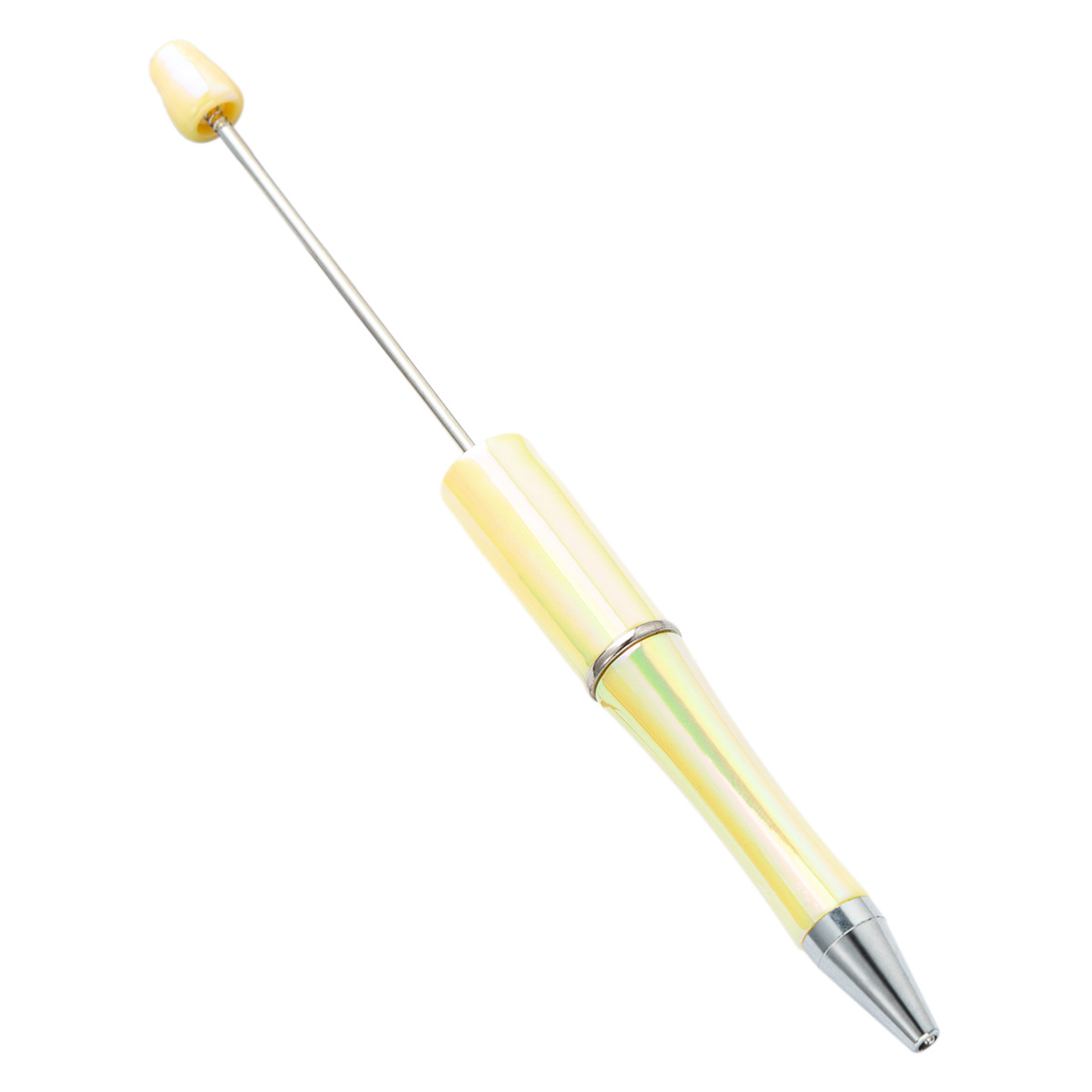 Inventario de bolígrafo de plástico mayorista creativo DIY manuales bolígrafo de plástico UV gradiente nuevo bolígrafo de bola