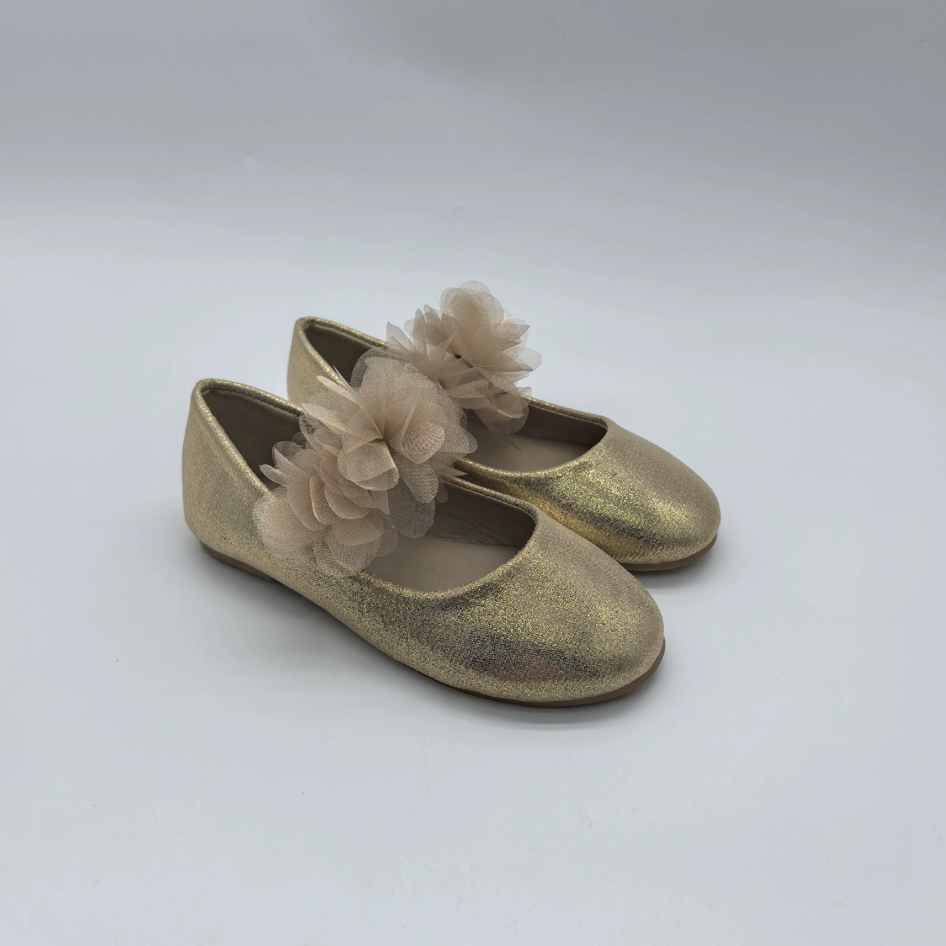 Прямые продажи с фабрики 2025 новейшая мода девушка сокровище новая лазерная обувь цветы аксессуары оптом детская обувь