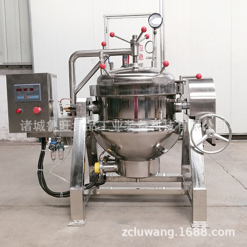 小型高压蒸煮锅 50L高温高压卤煮设备 绿豆沙高压密封蒸煮锅
