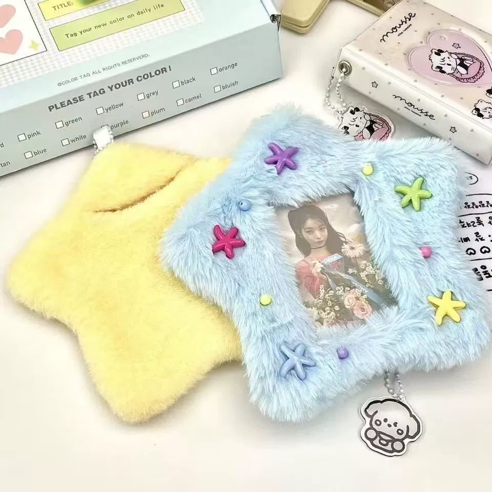Cute plush card holder, backpack, keychain, brand high quality card book