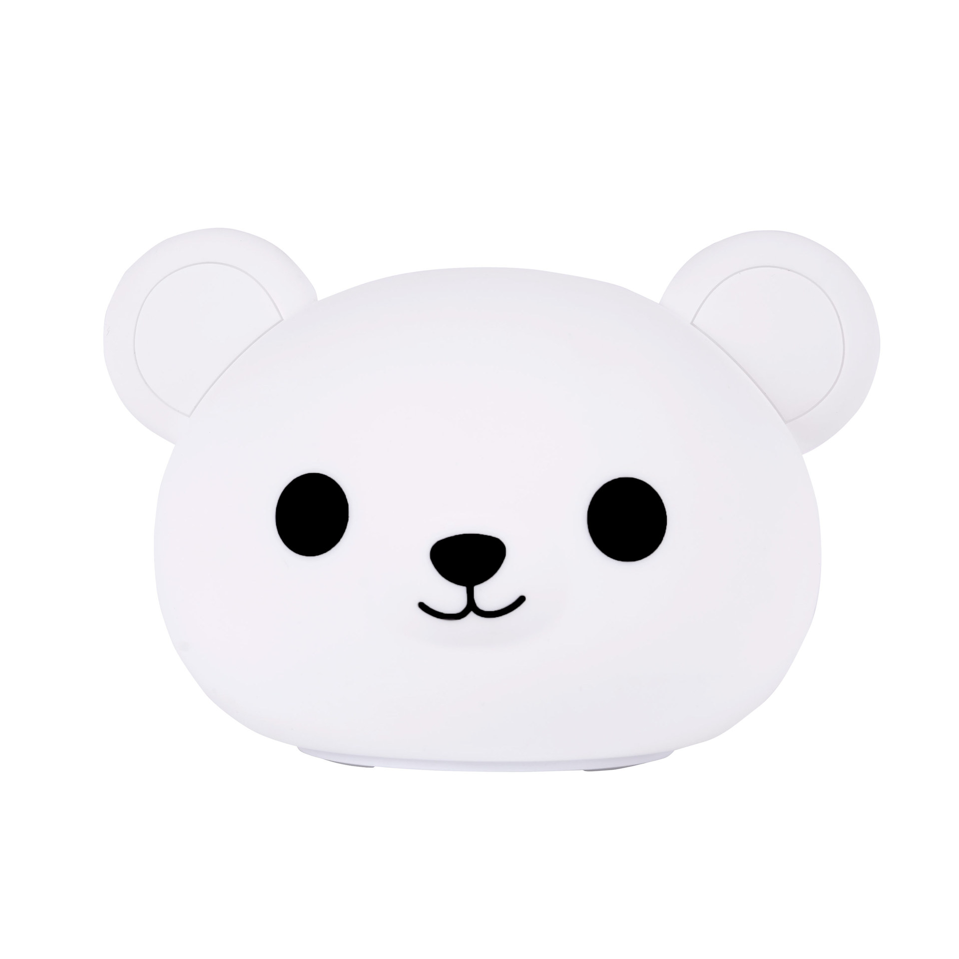 Luz de noche de silicona creativa transfronteriza, luz de ambiente nocturno para niños, encantadora imagen de animales, cabezal de la cama, luz para dormir, lámpara para bater