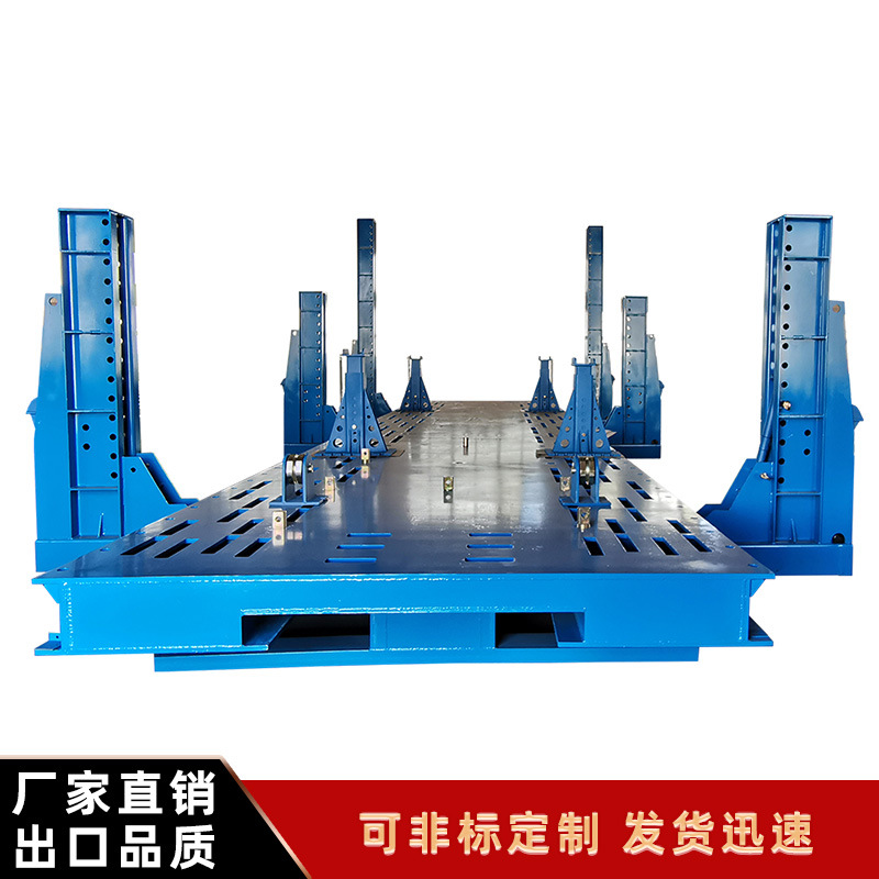 Máquina enderezadora de vigas de gran tonelaje, de producción y venta propia, especializada en reparación de carrocerías, éxito de ventas transfronterizo.