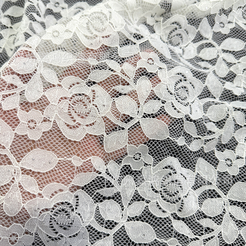 2026 nueva tela de encaje cristal brillante vestido vestido de bodas ropa de mujer fabricantes de tela spot
