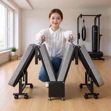 午休单人折叠床八轮六档调节轻便小巧医院陪护可折叠躺椅折叠式