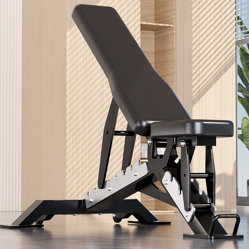 ajustable multifuncional silla de ejercicio de pájaros comerciales horizontal empuje taburetes inclinados equipos de ejercicio al por mayor