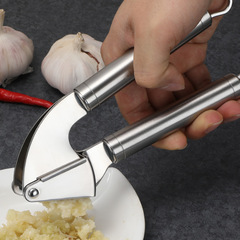蒜泥器304不鏽鋼搗蒜器手動夾蒜粒器家用蒜蓉器壓蒜器