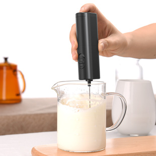 Milk frother electric household mini handheld milk frother milk cap frother portable small milk blender