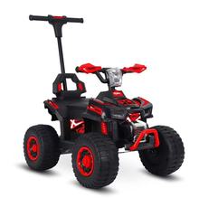 新款儿童电动四轮沙滩车电动车男孩女孩宝宝可推可骑儿童玩具车