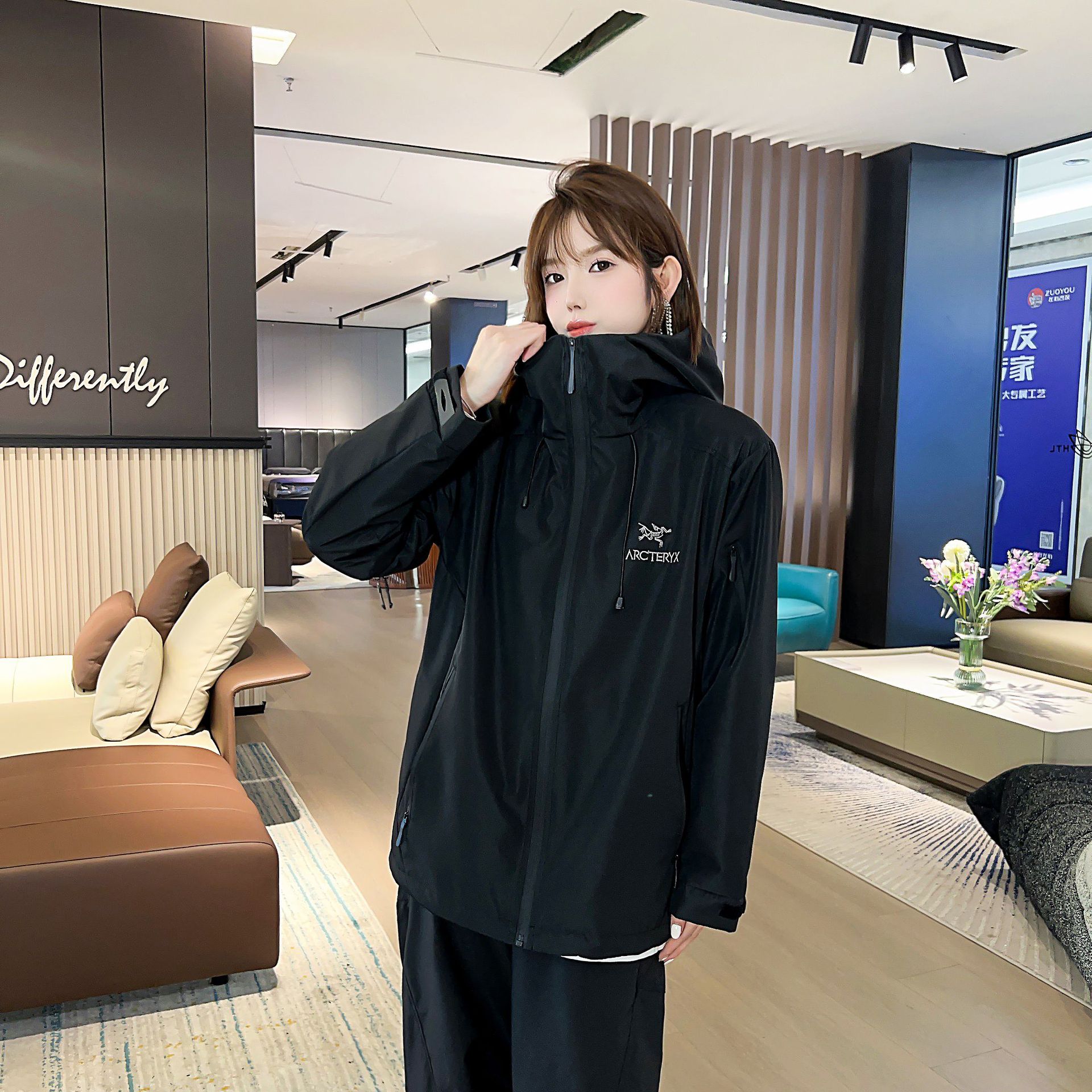 Travel windproof waterproof climbing jacket for traveling for men…