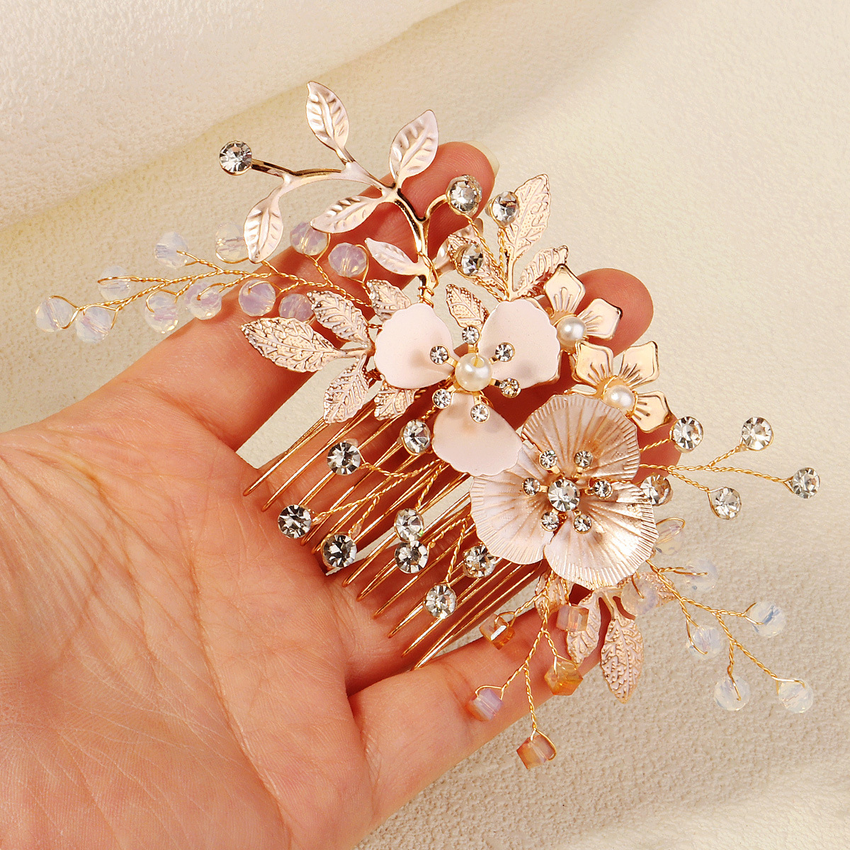 Women's Gender Retro Style Retro Women's Flower Alloy Hair Clip
