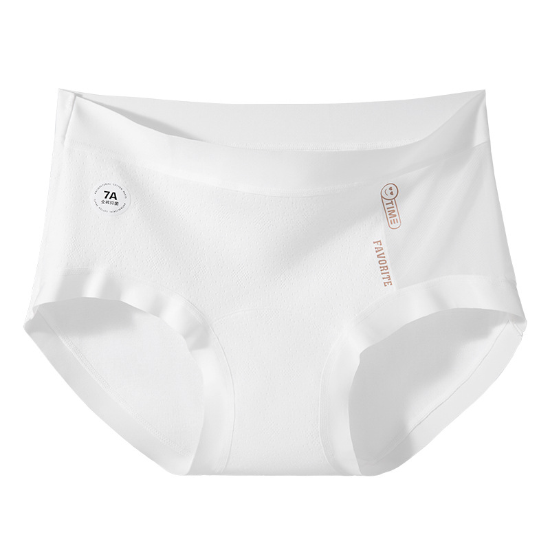 Hilo de malla de costura de algodón de color Clase A entrepierna larga sin costuras entrepierna de algodón deportivo cómodo transpirable 7A entrepierna antibacteriana ropa interior de mujer