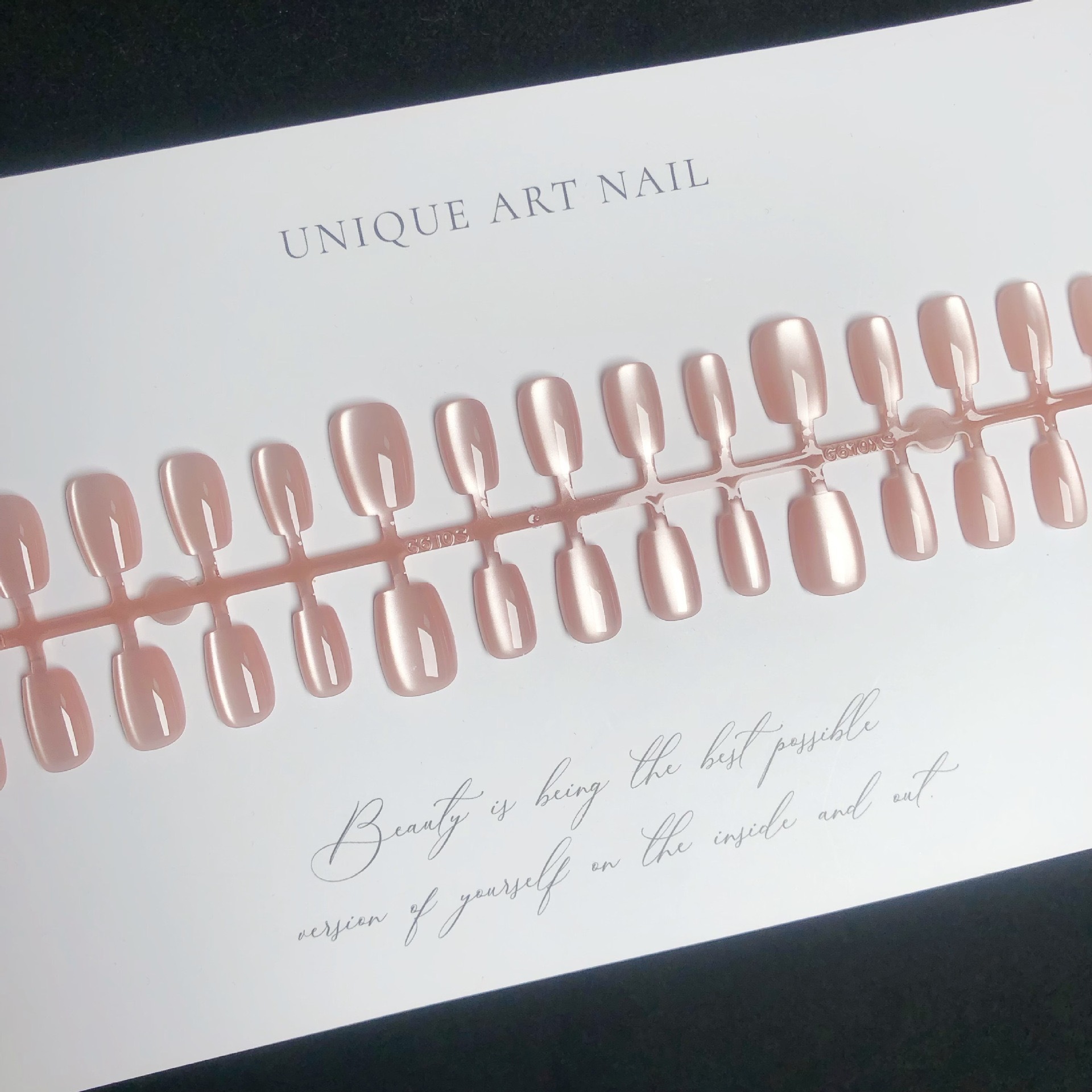 WY088 누드 핑크 캣아이 : 누드 스트립 30개 [XS/S/M]