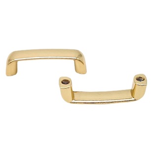 Large quantity discount gift box 20mm small handle metal luggage hardware accessories handle buckle notebook arch bridge buckle
