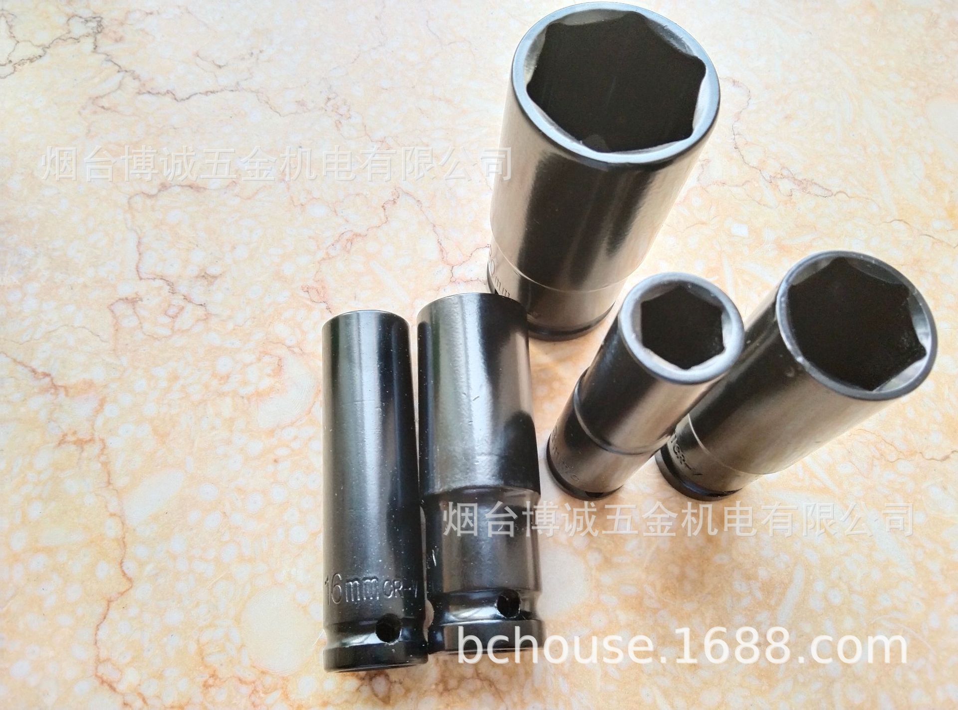 风炮套筒1/2电动扳手套筒架子工木工气动锂电动扳手8-55