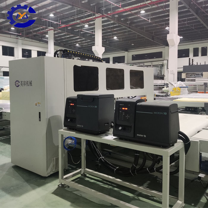 英卯供应热熔喷胶机 海绵床垫喷胶复合 弹簧床垫热熔粘合设备